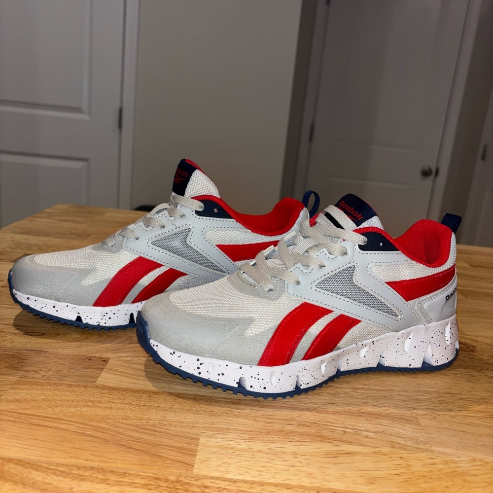 Reebok Sneakers - Red, White, and Blue